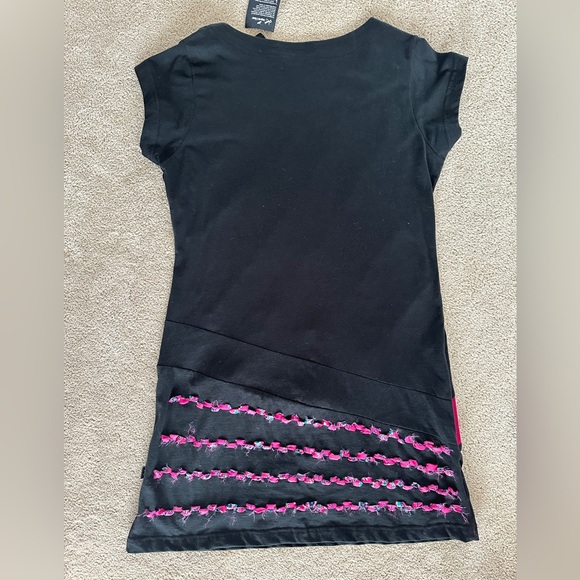 NWT Leopards & Roses sari cut tunic - Picture 2 of 6